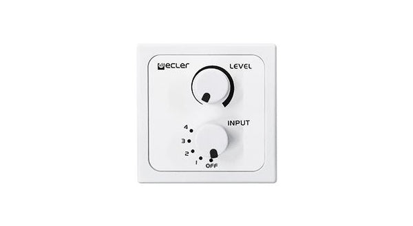 Remote wall panel control for one