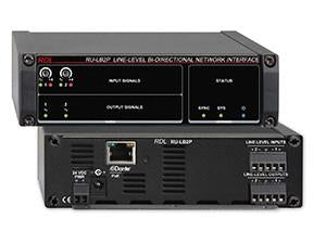RU-LB2P Line-Level Bi-Directional Network Interface