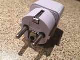 Universal Plug Adapter - Asia/Europe Grounded