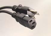 AC Power Cord 18AWG UL/CSA