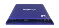 Brightsign H.265, True 4K, dual video decode, advanced HTML5 player with standard I/O package