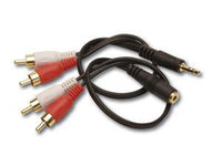 AV-AC2 Cable Kit for AV-HK1 - Dual RCA to mini-plug; Dual RCA to mini-jack