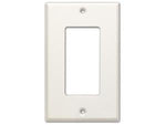 CP-1 Single Cover Plate - white