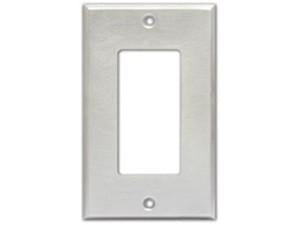 CP-1S Single Cover Plate - stainless steel