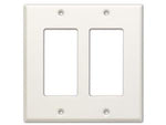 CP-2 Double Cover Plate - white