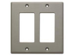 CP-2G Double Cover Plate - gray