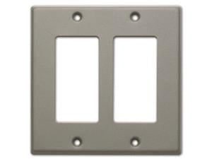 CP-2G Double Cover Plate - gray