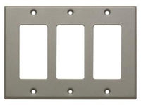 CP-3G Triple Cover Plate - gray