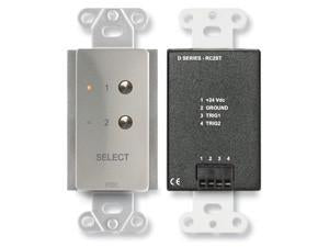 DS-RC2ST 2 Channel Remote Control for STICK-ON - Remote selection of audio or video sources