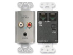 DS-TPSL1A Active Single-Pair Sender - Twisted Pair Format-A - Mini-Jack &amp; Stereo RCA In