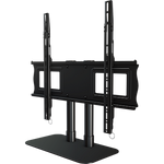 Single desktop stand for 32" to 65"+ screens