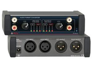 EZ-AFC2 Audio Format Converter - Stereo Balanced &#8596; Unbalanced