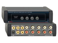 EZ-AVX4 Composite Video and Stereo Audio Input Switcher - 4X1
