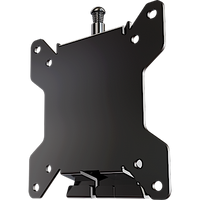 Fixed position mount for 10" to 30" flat panel screens (Black)