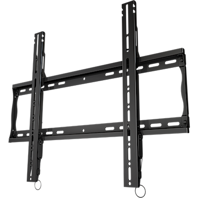 Universal flat wall mount with leveling mechanism, for 32" to 55"+ flat panel screens