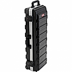 Collapsible floor stand with protective case for 32" to 55"+ Screens
