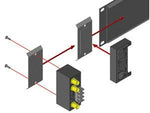MB-3 Kit to Mount ST, TX Series Modules on FP Panel