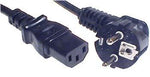 Power Cord European, Gray/Black