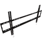 NEW Robust Series Flat mount for large-format 70 to 90" TVs with horizontal adjustment and post-installation leveling