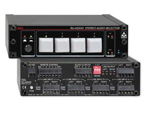 RU-ASX4D Stereo Audio Selector 4x1