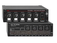 RU-MX5ML 5 Channel Mic/Line Audio Mixer with Phantom Power
