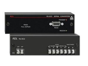 RU-SC2 RS-232/422 Serial Converter (Full-Duplex)