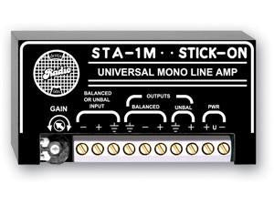 STA-1M Audio Line Amplifier - Mono: -14 to 14 dB Gain