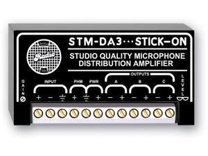 STM-DA3 Microphone Level Distribution Amplifier - 1x3