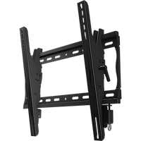 Universal tilting mount with dual locks for 26" to 46"+ flat panel screens