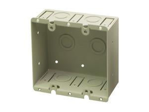 WB-2U Universal Wall Box - Double - Mounts RDL remote controls &amp; wall plates